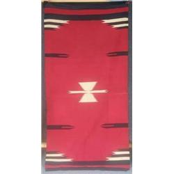 NAVAHO INDIAN BLANKET  circa 1930, 37 1/2x39 not