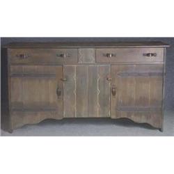 MONTEREY FURNITURE COMPANY  SIDEBOARD, unsigned w