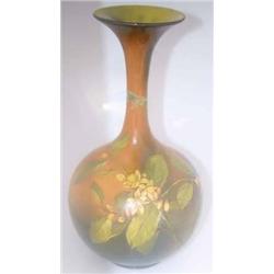 ROOKWOOD VASE, dated 1892  artist signed, #387b W