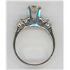 Image 2 : DIAMOND RING with 1ct.  center stone mounting 