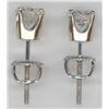 Image 2 : DIAMOND STUD EARRINGS  with 1.10 t.w. diamonds 