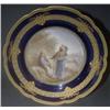 Image 2 : SEVRES PAINTED AND HAVILAND  CABINET PLATES, appr