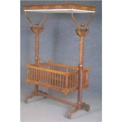 MAHOGANY CRADLE