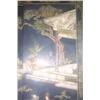 Image 5 : CHINESE CARVED FOUR PANEL  SCREEN with semi-preci