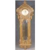 Image 1 : ITALIAN STYLE CARVED  THREE WEIGHT WALL CLOCK mid