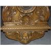 Image 3 : ITALIAN STYLE CARVED  THREE WEIGHT WALL CLOCK mid