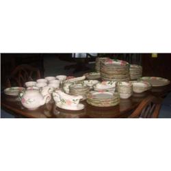 FRANCISCAN WARE DESERT ROSE  PATTERN CHINA SET, 1