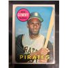 Image 1 : 1969 Topps - Roberto Clemente Pittsburgh Pirates #50- Baseball Card