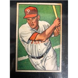 1952 Bowman #76 Del Ennis