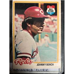 1978 O-PEE-CHEE #50 JOHNNY BENCH