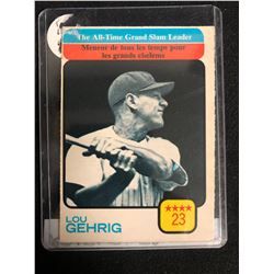 1973 Topps #472 Lou Gehrig