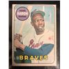 Image 1 : 1969 TOPPS #100 HANK AARON