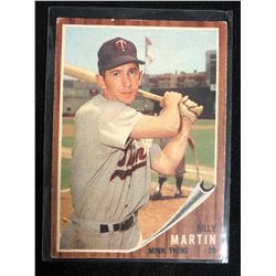 1962 Topps #208 Billy Martin