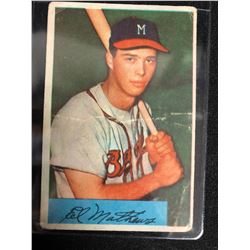 1954 Bowman Ed Mathews #64