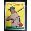 Image 1 : 1958 Topps # 77 Don Zimmer