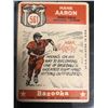 Image 2 : 1959 Topps Set Break #561 - Hank Aaron