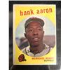 Image 1 : 1959 TOPPS #380 HANK AARON