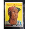 Image 1 : 1958 TOPPS #285 FRANK ROBINSON