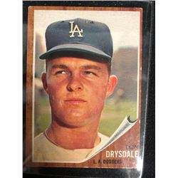 1962 Topps #340 Don Drysdale