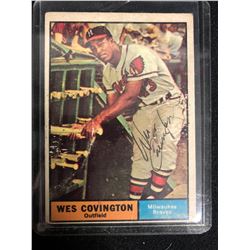 1961 Topps #296 Wes Covington