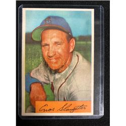1954 Bowman #62 Enos Slaughter