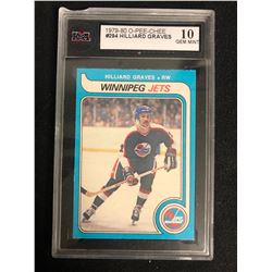 1979-80 O-PEE-CHEE #294 HILLIARD GRAVES (10 GEM MINT)