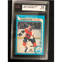 1979-80 O-PEE-CHEE #306 J. BOB KELLY (10 GEM MINT)