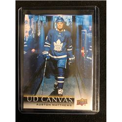 2018-19 Upper Deck Canvas Auston Matthews Hockey Card