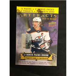 2019-20 UPPER DECK ARTIFACTS HOCKEY BLASTER BOX