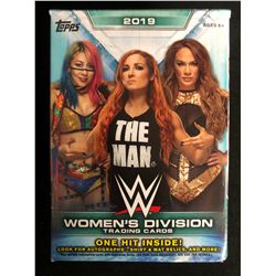 2019 TOPPS WWE WOMEN'S EDITION WRESTLING BLASTER BOX