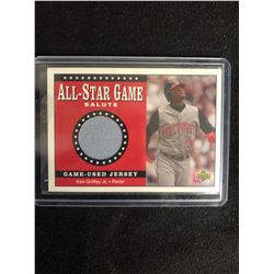 KEN GRIFFEY JR. UPPER DECK ALL-STAR GAME SALUTE GAME-USED JERSEY BASEBALL CARD