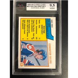 1983-84 O-PEE-CHEE #22 WAYNE GRETZKY OILERS GOAL LEADER (9.5 NGM)