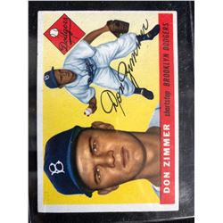 1955 Topps # 92 Don Zimmer
