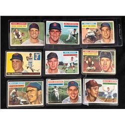 1956 TOPPS BASEBALL CARD LOT