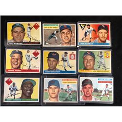 1956 TOPPS BASEBALL CARD LOT