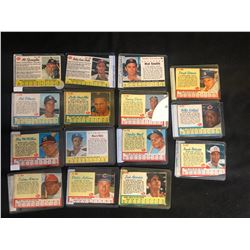 VINTAGE BASEBALL CARD LOT