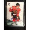 Image 1 : PATRICK KANE SIGNED SP AUTHENTIC HOCKEY CARD