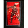 Image 1 : NORM ULLMAN SIGNED TALL BOY HOCKEY CARD