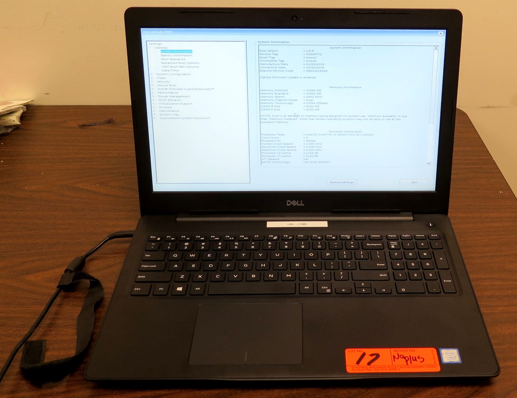 Dell Latitude 3590 Laptop Intel Core I5 3 4 GHz 16384 MB RAM No A C dell-latitude-3590-laptop-intel-core-i5-3-4-ghz-16384-mb-ram-no-a-c