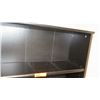 Image 2 : Black 5-Tier Shelf (contents not included), 29.5"W x 11"D x 73"H