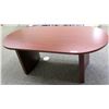 Image 1 : Oval Mini Conference Table (or Desk) 70.5" x 34"