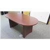 Image 4 : Oval Mini Conference Table (or Desk) 70.5" x 34"
