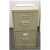 Image 1 : 2-Drawer Metal Filing Cabinet 15"W x 26.5"D x 29"H