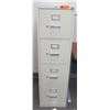 Image 1 : HON Metal 4-Drawer Vertical Filing Cabinet 15"W x 26.5"D x 29"H