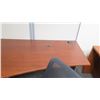 Image 6 : 2-Piece "L" Shaped Desk, Rolling Chair & Cubicle Walls (tall wall approx. 63"W & 63"H, other 63"x47"