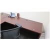 Image 9 : 2-Piece "L" Shaped Desk w/ Rolling Chair (desk 66" x 30" and 48" x 24")