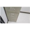Image 3 : HON 4-Drawer Vertical Metal Filing Cabinet 15"W, 26.5"D, 52"H