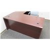 Image 2 : 2-Piece "L" Shaped Desk w/ Stationary Chair (main desk 66x30, small desk 48x24)