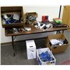 Image 1 : Multiple Boxes Misc Cords & Wire, CyberPower CPS-1220RM PDU, LifeLite Camera, etc