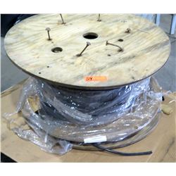 Large Wooden Spool MLC11-10A-008R-200ft HK Black 85030057 Cable